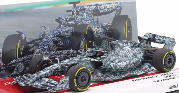 ミニチャンプス 1/43 バルテリ・ボッタス C42 数式1 バルセロナ取り調べる 2022 150台押さえるMinichamps 1:43 Valtteri Bottas Alfa Romeo C42 formula 1 test Barcelona 2022 Limited 150 pcs