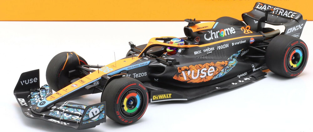 ミニチャンプス 1/18 マクラーレン MCL36 #28 アブダビテスト フォーミュラ1 2022 オスカー・ピアストリ 150台限定Minichamps 1:18 McLaren MCL36 #28 Abu Dhabi Test Formula 1 2022 Oscar Piastri Limitation 150 pcs|Reowide モデルカー カタログ SHOP