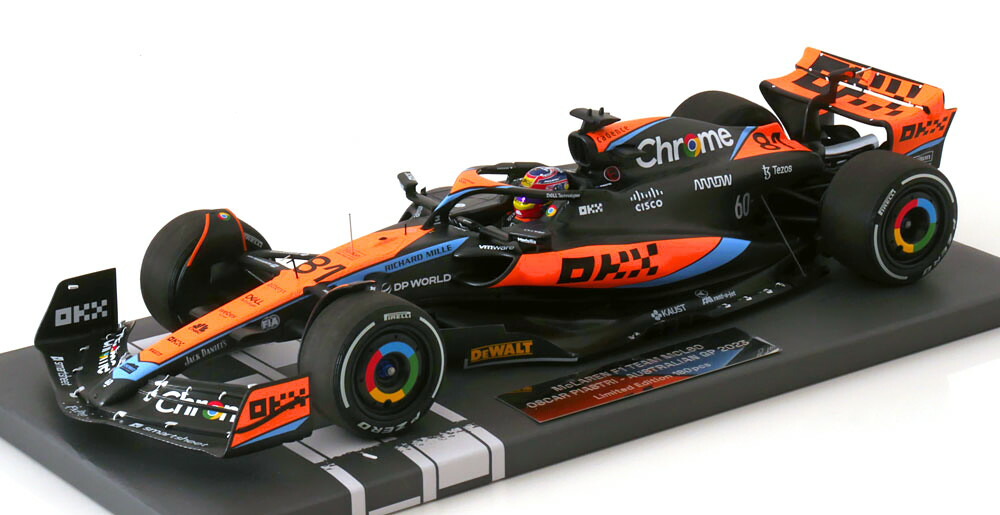 ミニチャンプス マクラーレン 1/18 MCL35M D.リカルド イタリアGP 2021 Mclaren F1 MCL35M Daniel Ricciardo Italy GP Winner 1:18