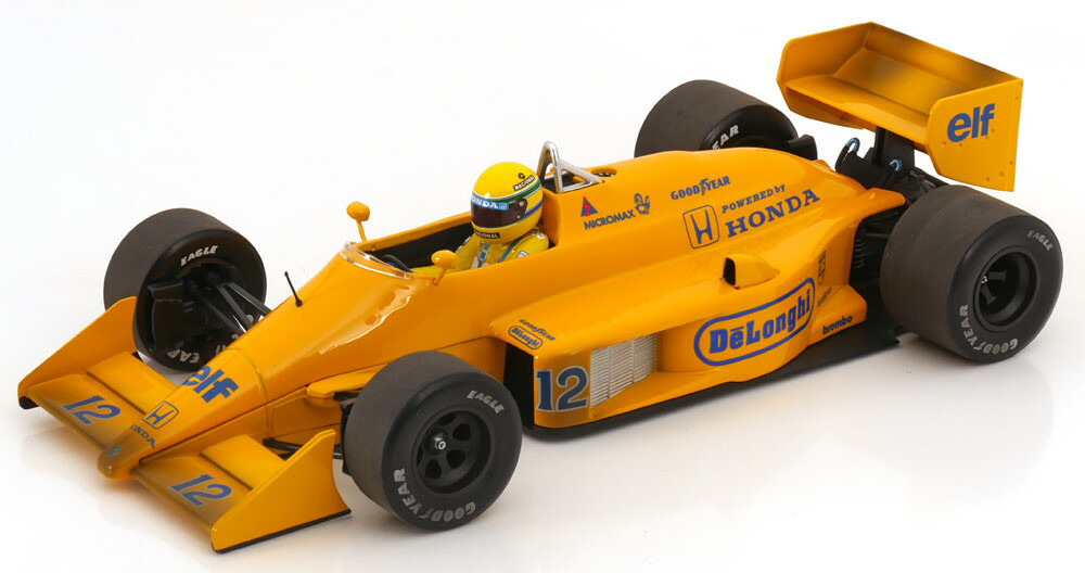 ミニチャンプス 1/18 ロータス ホンダ 99T 優勝 モナコGP 1987 Minichamps LOTUS F1 HONDA 99T WINNER MONACO GP DIRTY VERSION