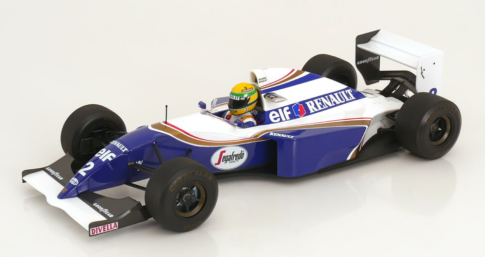 ミニチャンプス 1:12 ウィリアムズ ルノー FW16 30周年記念コレクション 1994-2024 Senna with Decals 994台限定 Minichamps 1:12 Williams Renault FW16 30th Anniversary Collection 1994-2024 Senna with Decals Limited Edition 994 pcs