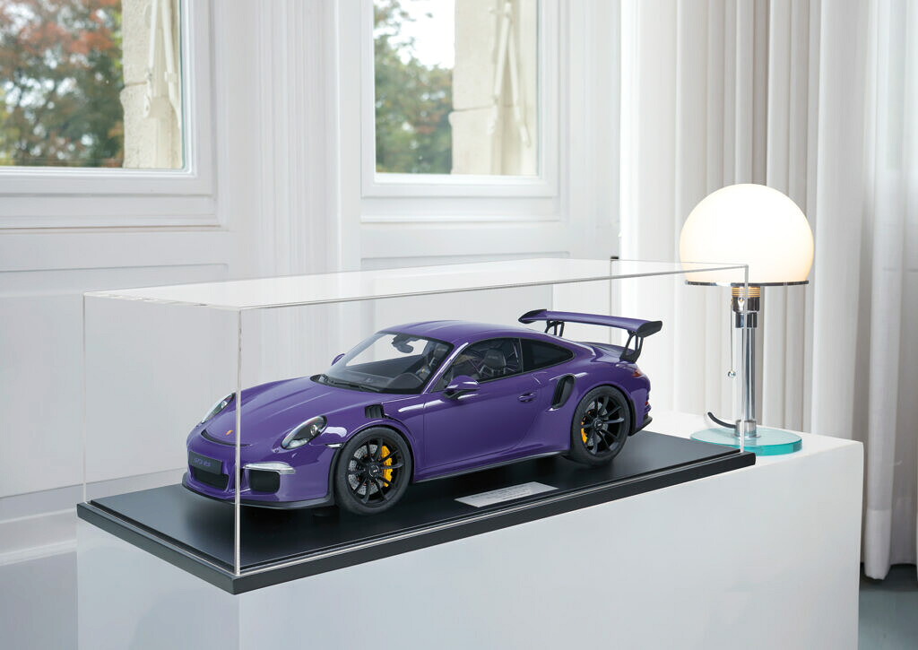 ミニチャンプス 1/8 ポルシェ 911 (991.1) GT3RS 2016 (99) 99台制限事項Minichamps 1/8 Porsche 911 (991.1) GT3RS 2016 ULTRAVIOLETT (99)  limited: Only 99 copies