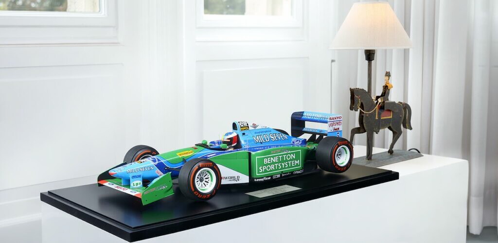 ミニチャンプス マーティン・ブランドル ベネトン1992 直筆サイン 1/43 ミニチャンプス マーティン・ブランドル ベネトン1992 直筆