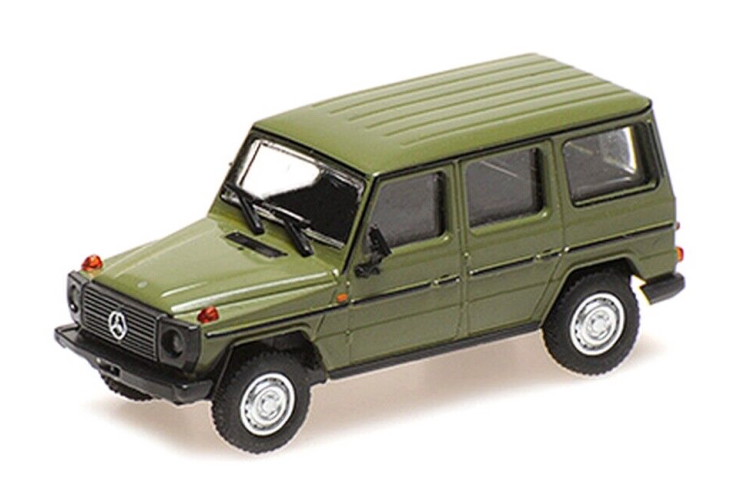ミニチャンプス 1/87 メルセデスベンツ 230G (W460) 1979 グリーン Minichamps 1:87 Mercedes-Benz 230G (W460) 1979 Green