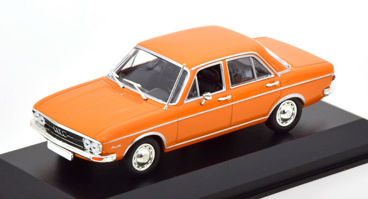 ミニチャンプス 1/43 アウディ 100 C1 1969 オレンジ マキシシャンプス コレクションMinichamps 1:43 Audi 100 C1 1969 orange Maxichamps Collection｜Reowide モデルカー カタログ SHOP