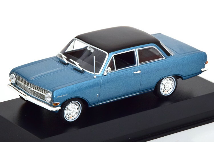 ミニチャンプス 1/43 オペル レコルト A 1962 ライトブルーメタリック/ブラック マキシチャンプスコレクションMinichamps 1:43 Opel Rekord A 1962 lightblue-metallic black Maxichamps Collection|Reowide モデルカー カタログ SHOP