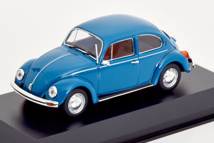 ミニチャンプス 1/43 フォルクスワーゲン ケーファー 1200 1983 ブルー マキシチャンプスコレクションMinichamps 1:43 VW Käfer 1200 1983 blue Maxichamps Collection|Reowide モデルカー カタログ SHOP
