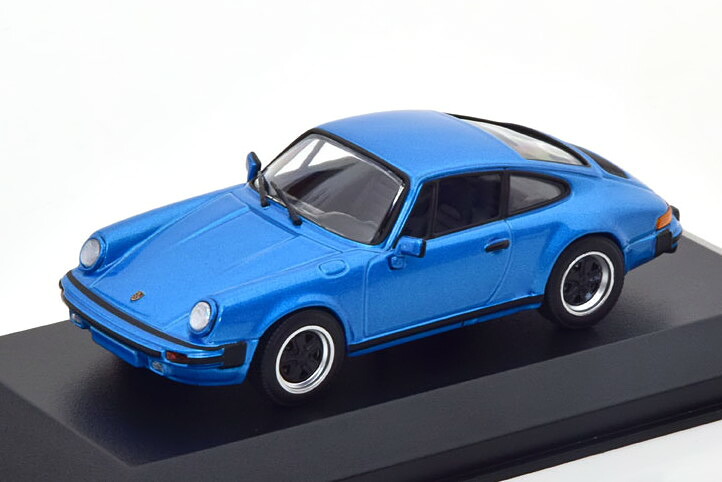 ミニチャンプス 1/43 ポルシェ 911 SC クーペ 1979 ブルーメタリック マキシチャンプ コレクションMinichamps 1:43 Porsche 911 SC Coupe 1979 blaumetallic Maxichamps Collection｜Reowide モデルカー カタログ SHOP