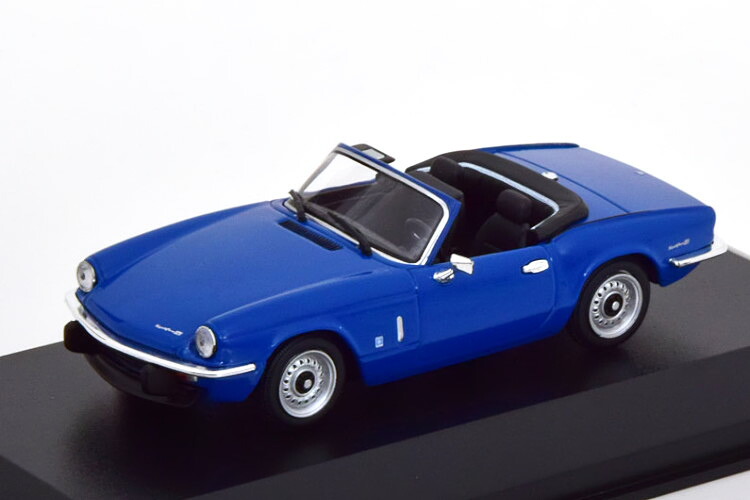 ミニチャンプス 1/43 トライアンフ スピットファイア MK4 ロードスター 1972 ブルー マキシチャンプス コレクション Minichamps 1:43 Triumph Spitfire MK4 Roadster 1972 blue Maxichamps Collection