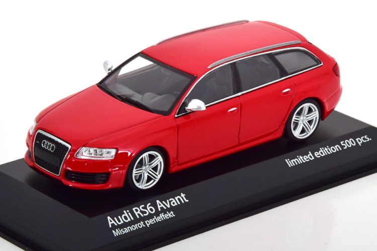 楽天市場】ミニチャンプス 1/43 アウディRS6 アバント 2019