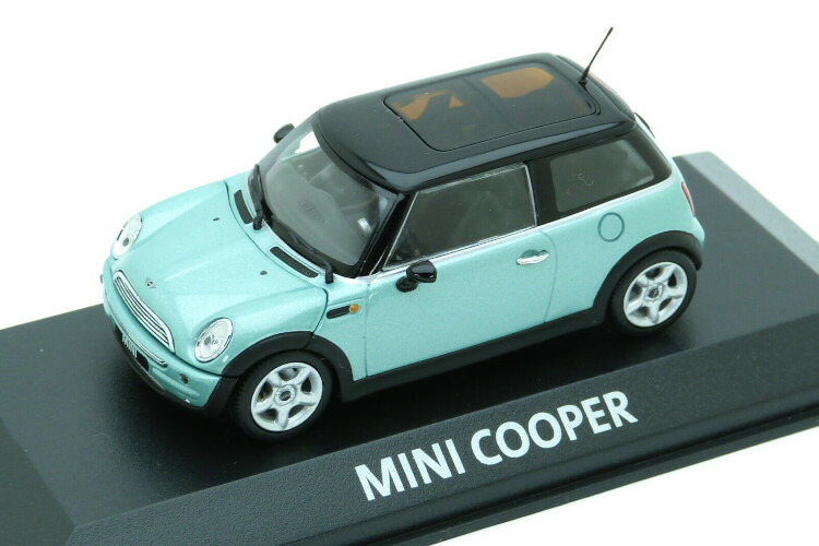 ミニチャンプス 1 43 ミニクーパー R50 2001-2006 グリーン ブラックMinichamps 1:43 Mini Cooper R50 2001-2006 green black