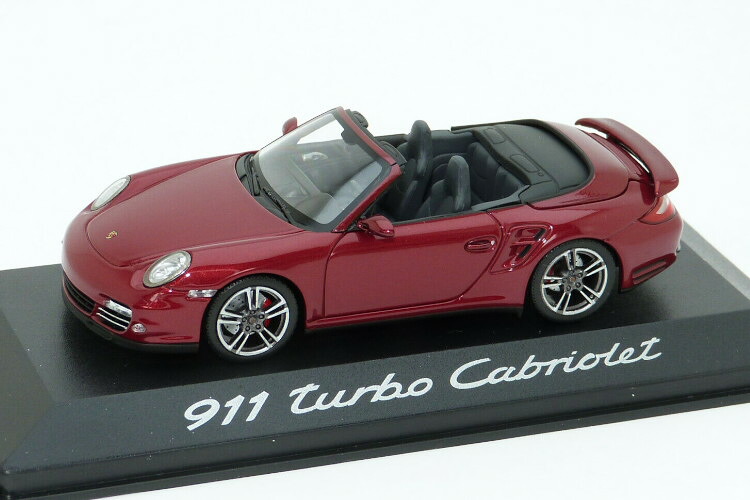 ミニチャンプス 1/43 ポルシェ 911 カレラ カブリオレ 997/2 2010-2012 レッド Minichamps 1:43 Porsche 911 Carrera Cabriolet 997/2 2010-2012 red