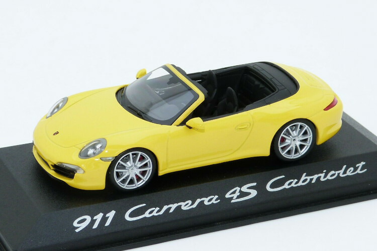 新品　ミニチャンプス 1/43 ポルシェ 911 カレラ 4GTS カブリオレ ミニチャンプス 1/87 ポルシェ 911 (992) カレラ 4S カブリオレ