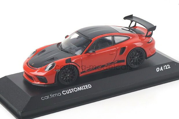 ミニチャンプス 1/43 ポルシェ 911 (991 2) GT3 RS 騾馬 オレンジ色 22台押さえるMinichamps 1:43 Porsche 911 (991 2) GT3 RS Lava orange/Rad schwarz Limited Edition 22