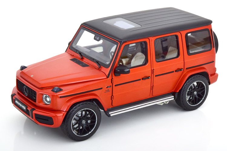ミニチャンプス 1/18 AMG G63 マットオレンジ ベンツ ゲレンデ