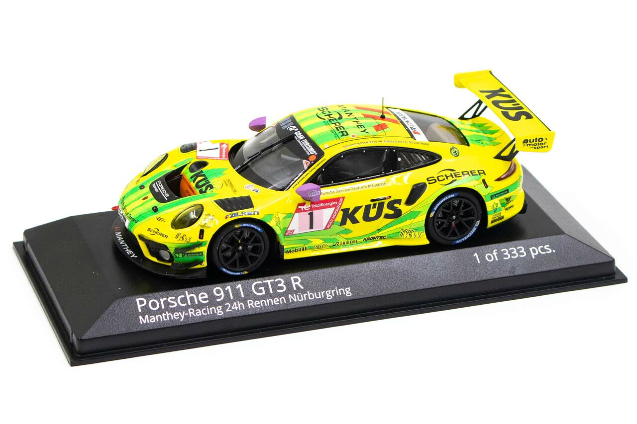 ミニチャンプス 1/43 ポルシェ 911 GT3 R #1 ニュルブルクリンク24時間 2022 Manthey Grello 333台限定 Minichamps 1:43 Porsche 911 GT3 R #1 24h N・・rburgring 2022 Manthey Grello limitation 333 pcs