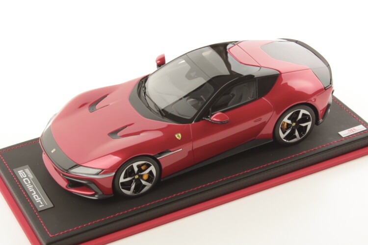 MRコレクション 1/18 フェラーリ 12チリンドリ V12 2024 ロッソイモラ グレーインテリア 99台限定 MR Collection 1:18 Ferrari 12 Cilindri V12 2024 Rosso Imola with grey interior Limited 99 pcs