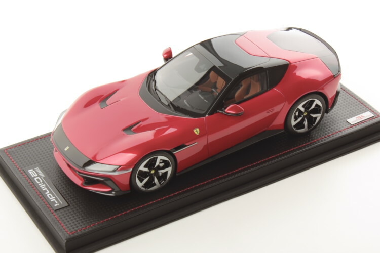 MR真似形 1/18 フェラーリ 12チリンドリ クーペ V12 830cv 2024 ロッソ マグマ レッドメタリック 99台制限事項MR-MODELS 1:18 FERRARI 12CILINDRI COUPE V12 830cv 2024 ROSSO MAGMA RED METALLIC LIMITED 99 PCS
