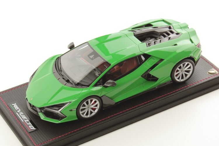 MRモデル 1/18 ランボルギーニ レヴエルト ハイブリッド 2023 ヴェルデ バイパー グリーン 49台限定 ショーケース付 MR-MODELS 1:18 LAMBORGHINI REVUELTO HYBRID 2023 WITH SHOWCASE VERDE VIPER GREEN LIMITED 49 PCS
