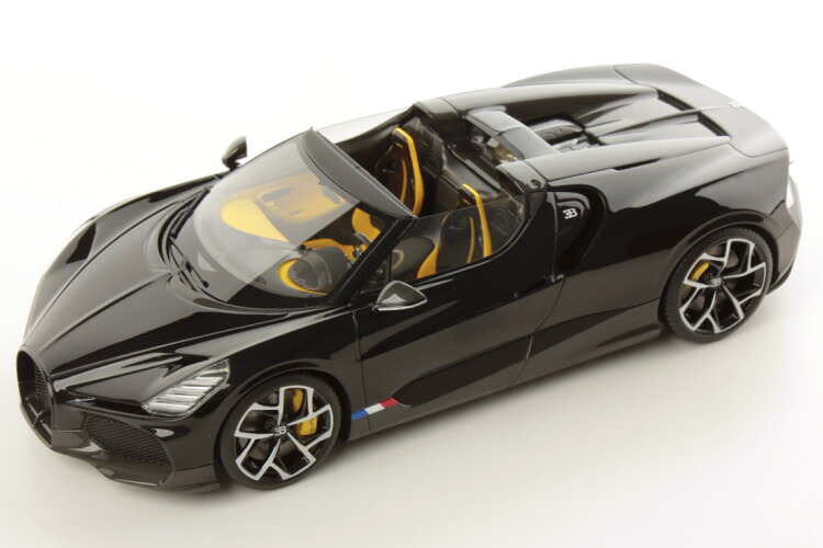 MRひな形 1/18 ブガッティ ミストラル W16 2023 黒いこと 399台押さえるMR-MODELS 1/18 BUGATTI MISTRAL W16 2023 BLACK LIMITED 399 pcs