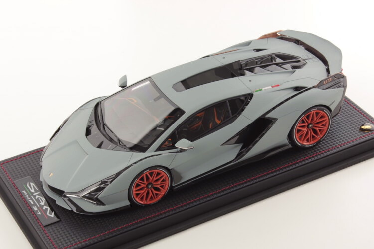 MRひな形 1/18 ランボルギーニ シアン FKP 37 変わり種 2020  グリージオ エゴイスタ 薄墨色 15台押さえるMR-MODELS 1:18 LAMBORGHINI SIAN FKP 37 HYBRID 2020 GRIGIO EGOISTA GREY LIMITED 15 pcs