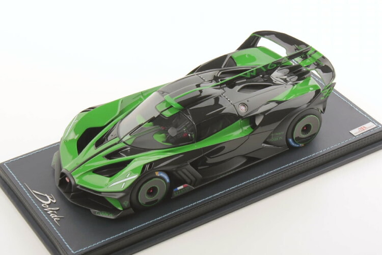 MRコレクション 1/18 ブガッティ ボライド 2024 ヴェルデヴァイパーMR Collection 1:18 Bugatti Bolide 2024 Verde Viper｜Reowide モデルカー カタログ SHOP