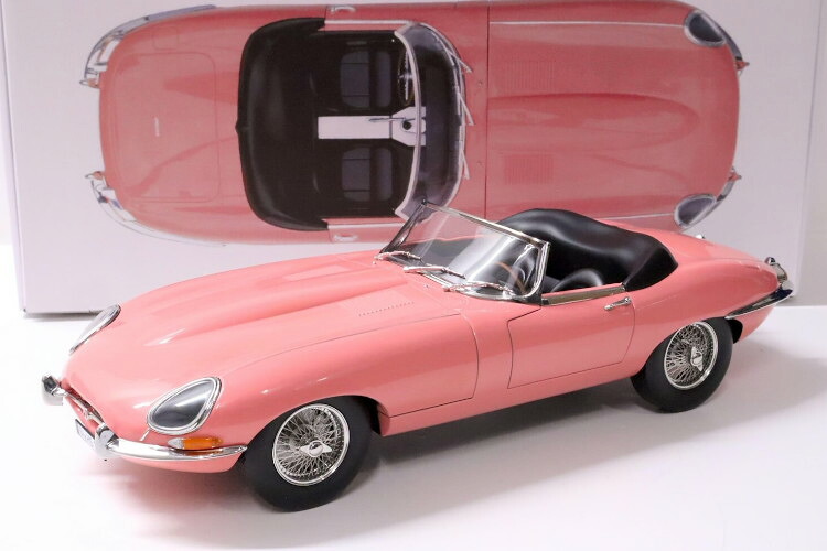 ノレブ 1/12 ジャガー Eタイプ カブリオレ 1962 ピンク 300台限定Norev 1:12 Jaguar E-Type Cabriolet 1962 Pink Online exclusive 300 pcs｜Reowide モデルカー カタログ SHOP