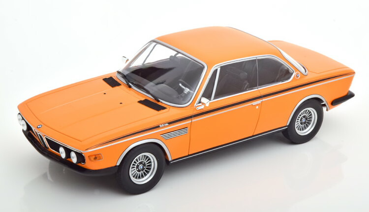 ミニチャンプス 1/18 BMW 3.0 CSL E9 1971 オレンジ色 600台押さえるMinichamps 1:18 BMW 3.0 CSL E9 1971 orange Limited Edition 600 pcs