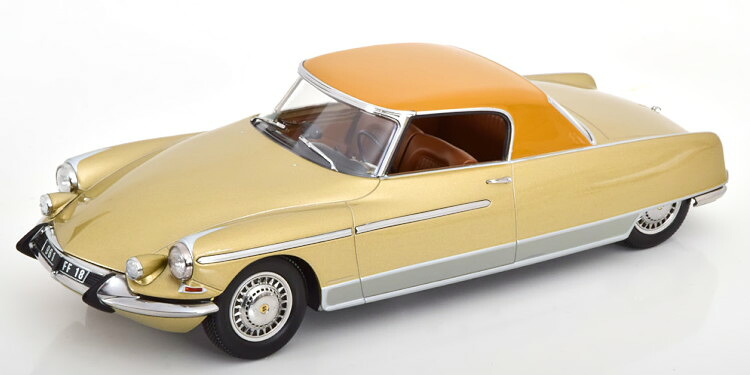 ノレブ 1/18 シトロエン DS19 ル ダンディ 1964 クリームメタリック/ブラウン Norev 1:18 Citroen DS19 Le Dandy 1964 creme metallic brown