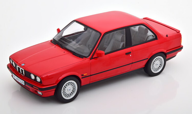 ノレブ 1/18 BMW 325i E30 サルーン 1988 レッド 1000台限定 Norev 1:18 BMW 325i E30 Saloon 1988 red Limited Edition 1000 pcs