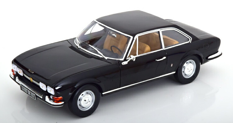 ノレブ Norev プジョー　 PEUGEOT 504 1/18 NOREV/ノレブ プジョー 504 クーペ 1969 ブラック