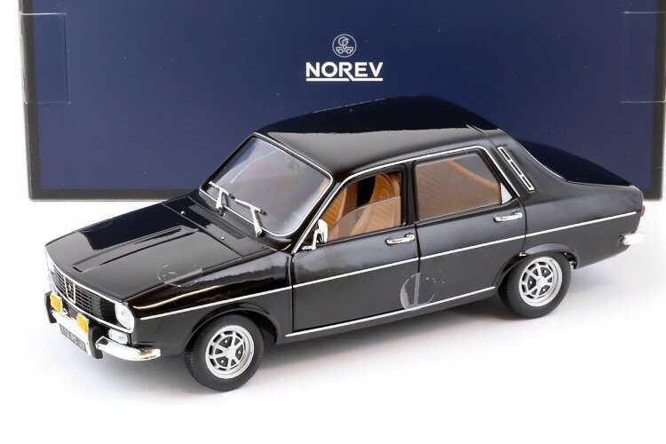ノレブ 1/18 ルノー 12 TS 1973 黒いこと 400台押さえる 開閉Norev 1:18 Renault 12 TS 1973 Black Online exclusive 400 pcs