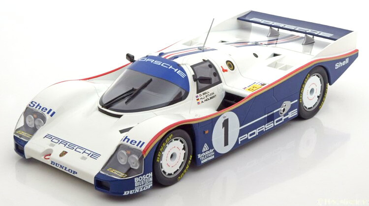 ノレブ 1/18 ポルシェ 962 C 優勝 24時間ル・マン 1986 ベル スタック ホルバート デカール付き 1000台限定 Norev 1:18 Porsche 962 C Winner 24h Le Mans 1986 Bell/Stuck/Holbert with Decals Limited Edition 1000 pcs