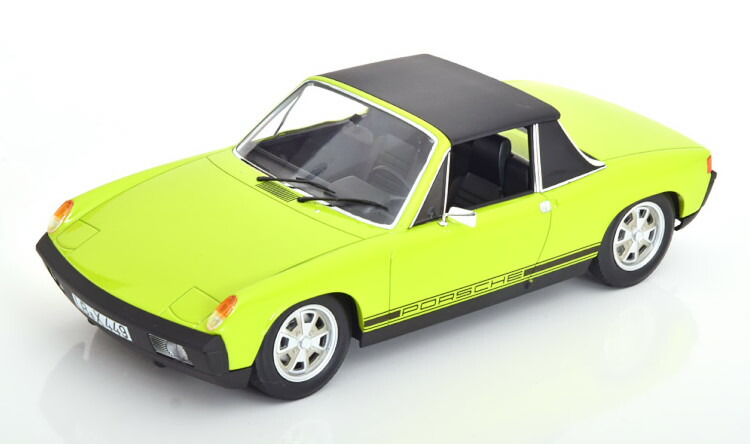 1/18 ポルシェ914 AUTOart 1:18 Scale Porsche 914/6, Silver Metallic. ezToys