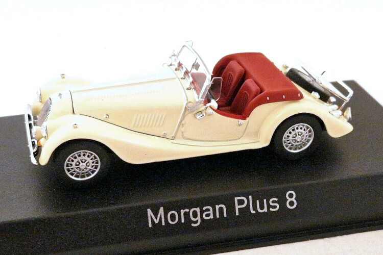 ノレブ 1/43 モーガン プラス8 1980 アイボリーNorev 1:43 Morgan Plus8 1980 ivory｜Reowide モデルカー カタログ SHOP