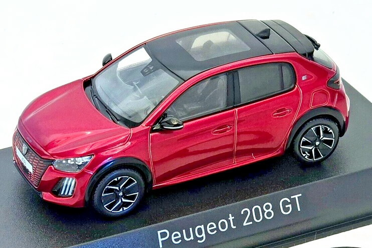 新品 1/43 ノレブ プジョー 208 GT 後期型 レッド 新品 1/43 ノレブ プジョー 208 GT 後期型 レッド