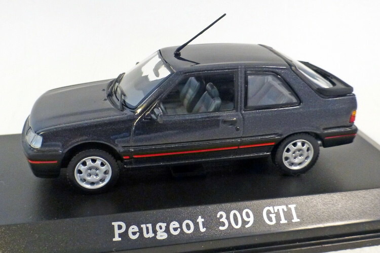 ノレブ 1/43 プジョー 309 GTI 無煙炭メタリック Norev 1:43 Peugeot 309 GTI Anthracite Metallic