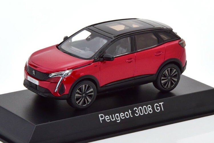 楽天市場】ノレブ 1/43 プジョー 3008 GT SUV 2016 ブラック