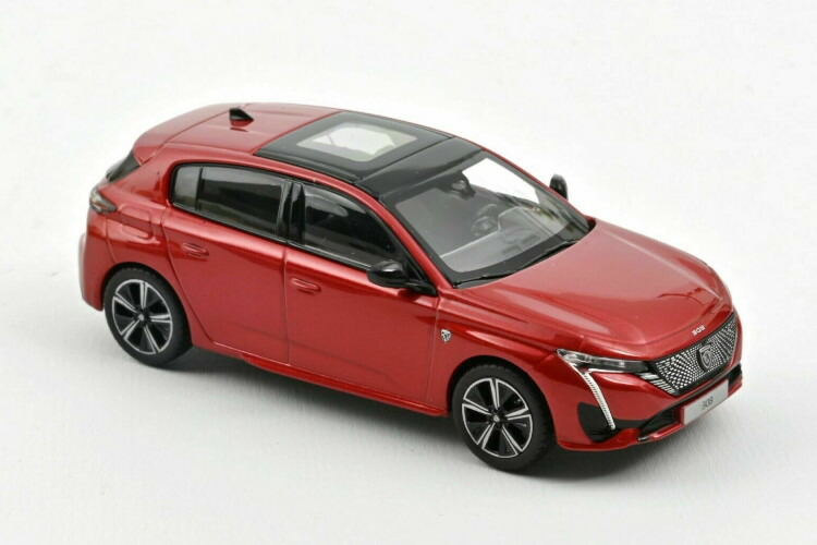 ノレブ 1/43 プジョー 308 フランス警察車両 ミニカー 約9cm NOREV] Peugeot 308 Police Nationale - ken motors ver.2