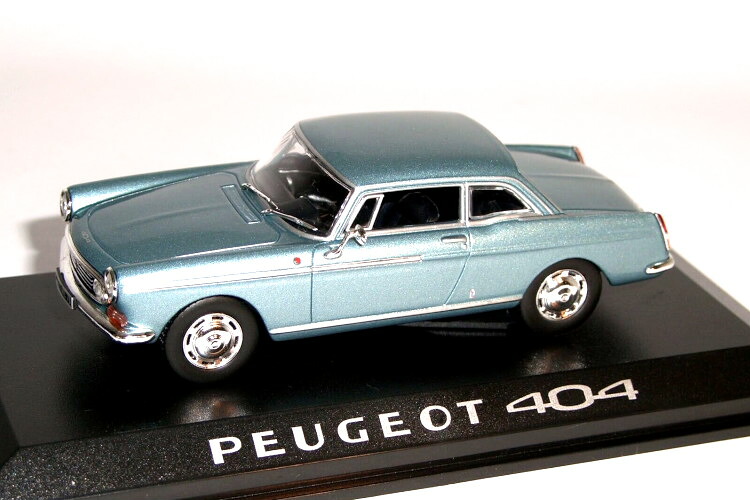 ノレブ 1/43 プジョー 404 クーペ 1967 ブルーメタリック Norev 1:43 Peugeot 404 Coupe 1967 blue metallic