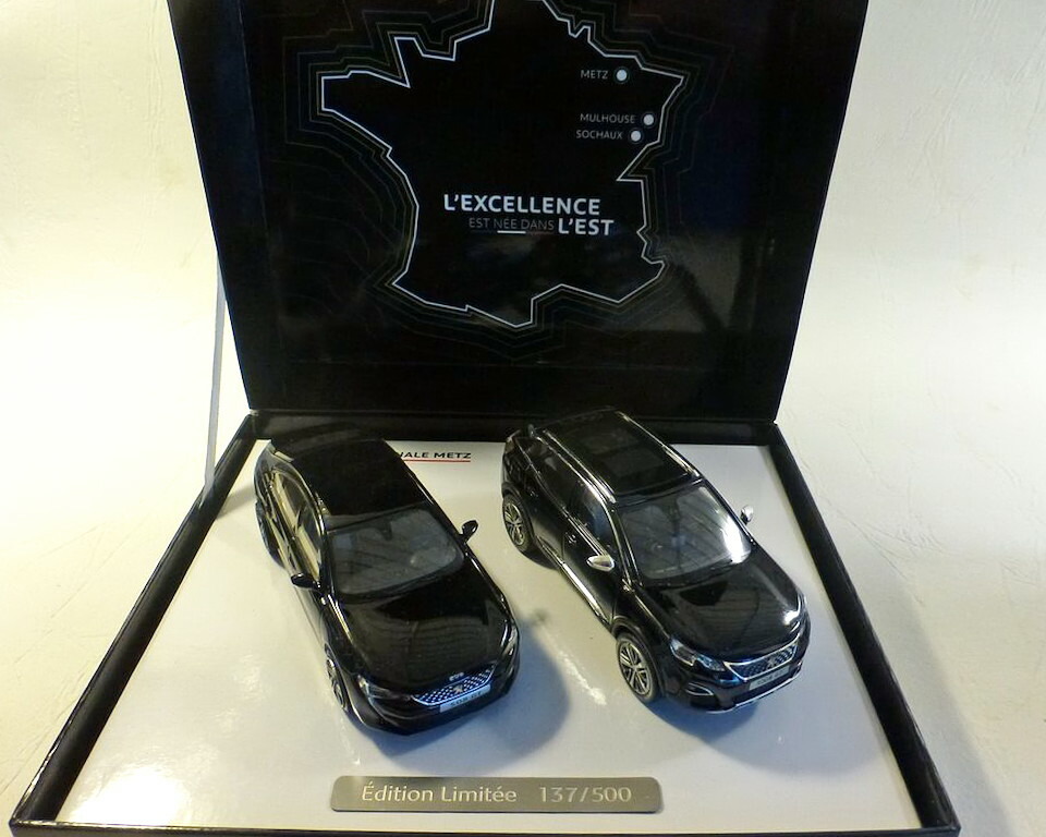 Amazon | ノレブ 1/43 プジョー 3008 GT 2021 シルバー Norev 1