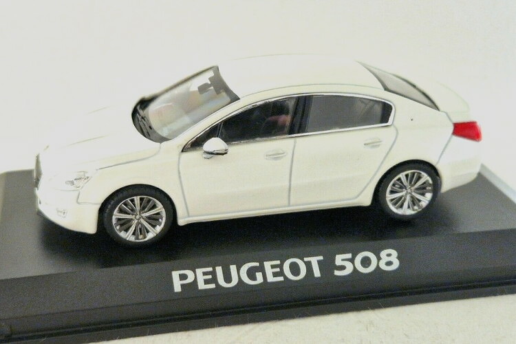 ノレブ 1/43 プジョー 508 2010 ホワイト/ロエベ オン ボンネット NOREV 1:43 Peugeot 508 2010 white/Loewe on bonnet