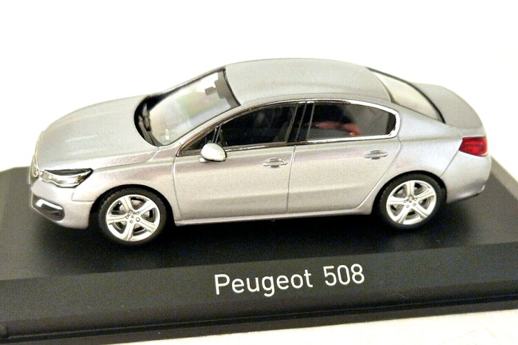 ノレブ 1/43 プジョー 508 2014 シルバーメタリック/ロエベ イン ザ グリル NOREV 1:43 Peugeot 508 2014 silber Metallic/Loewe in the grill