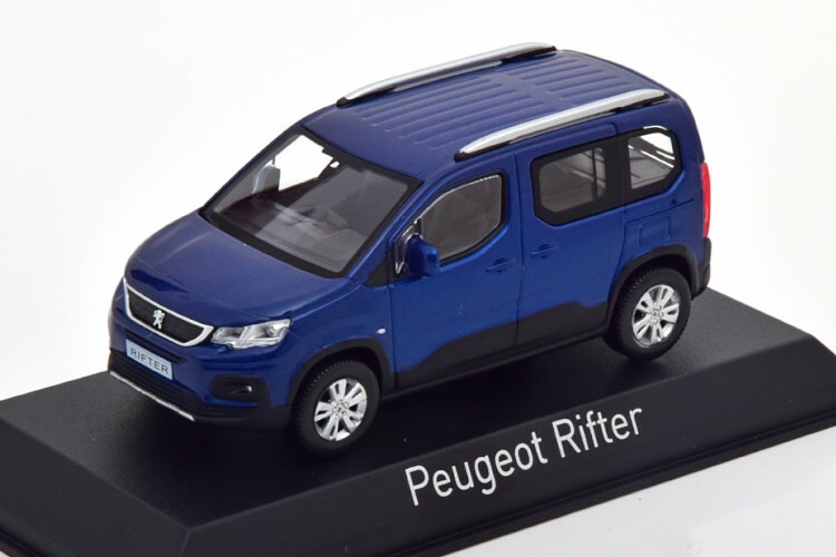 ノレブ 1/43 プジョー リフター 2018 ブルーメタリック Norev 1:43 Peugeot Rifter 2018 bluemetallic
