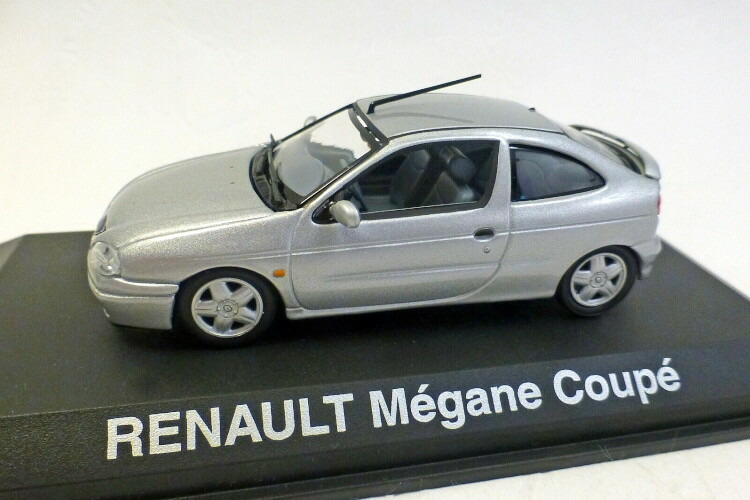 ノレブ 1/43 ルノー メガーヌ クーペ 2001 シルバーメタリック Norev 1:43 Renault Megane Coupe 2001 Silver Metallic 12,096円