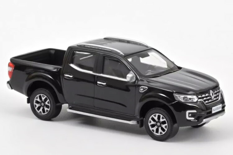 ノレブ 1/43 ルノー アラスカン ピックアップ 2017 ブラックNorev 1:43 Renault ALASKAN PICK-UP 2017 BLACK|Reowide モデルカー カタログ SHOP