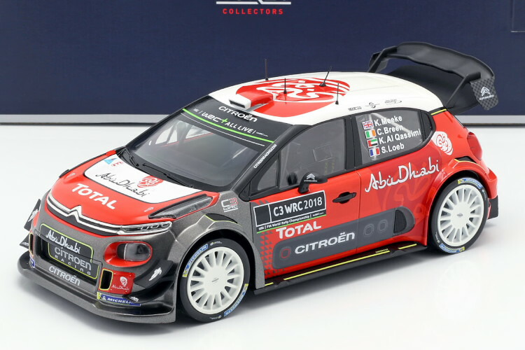 楽天市場】ノレブ 1/18 シトロエン C3 WRC #1 優勝 ラリー
