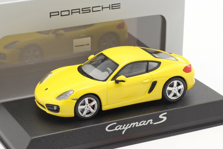 ポルシェ純正 987型 Cayman S 1/43 ミニカー シュコー製 ポルシェ純正 987型 Cayman S 1/43 ミニカー シュコー製 - メルカリ