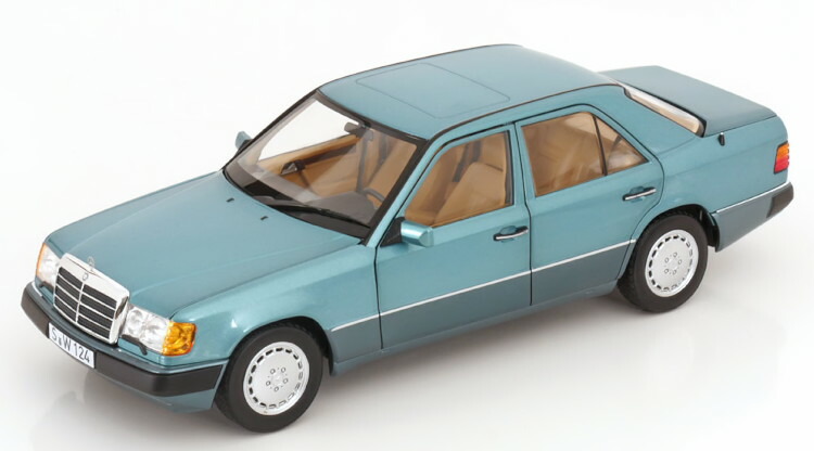 ノレブ 1/18 メルセデス・ベンツ 230E W124 1989-1993 ベリルメタリック 開閉Norev 1:18 Mercedes 230E (W124) year 1989-1993 beryl metallic