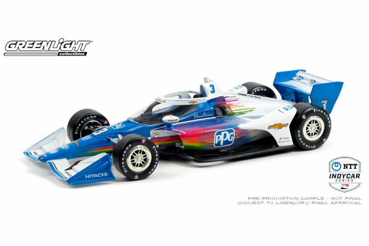 楽天市場】GREENLIGHT 1/18 シボレー チーム ペンスキー ペンゾイル #3